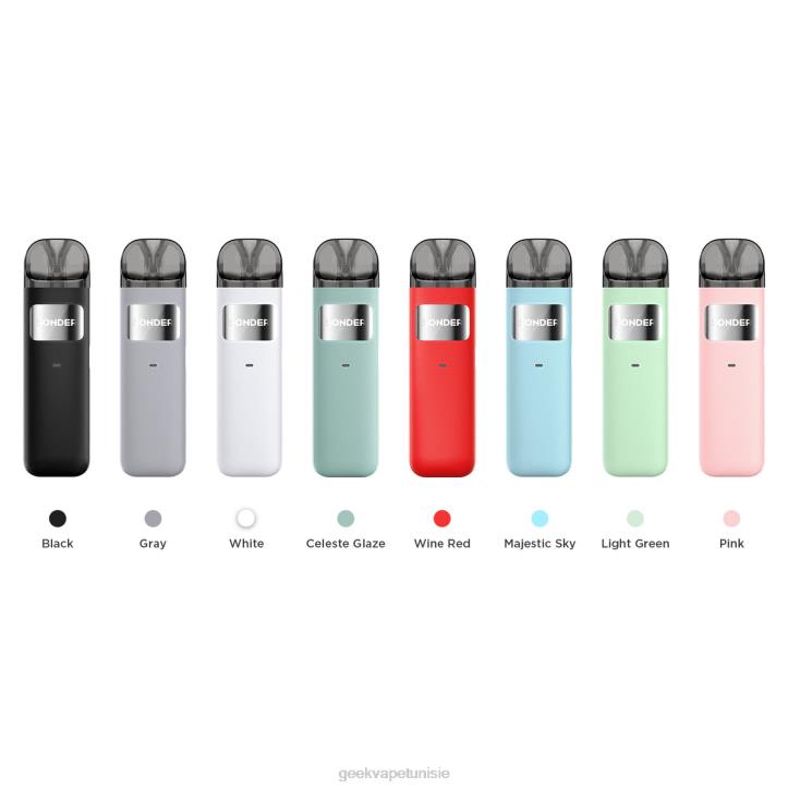 Geek Bar Tunisie - GeekVape Kit système Sonder U Pod 1000 mah blanc ZJ6P136