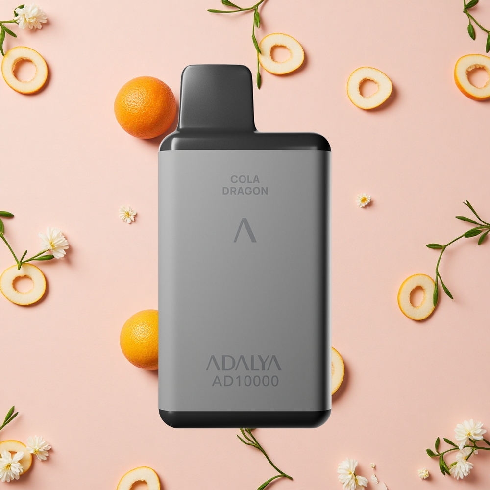 Adalya AD 10000 Puffs Vaporette Jetable Gris Spatial USB-C