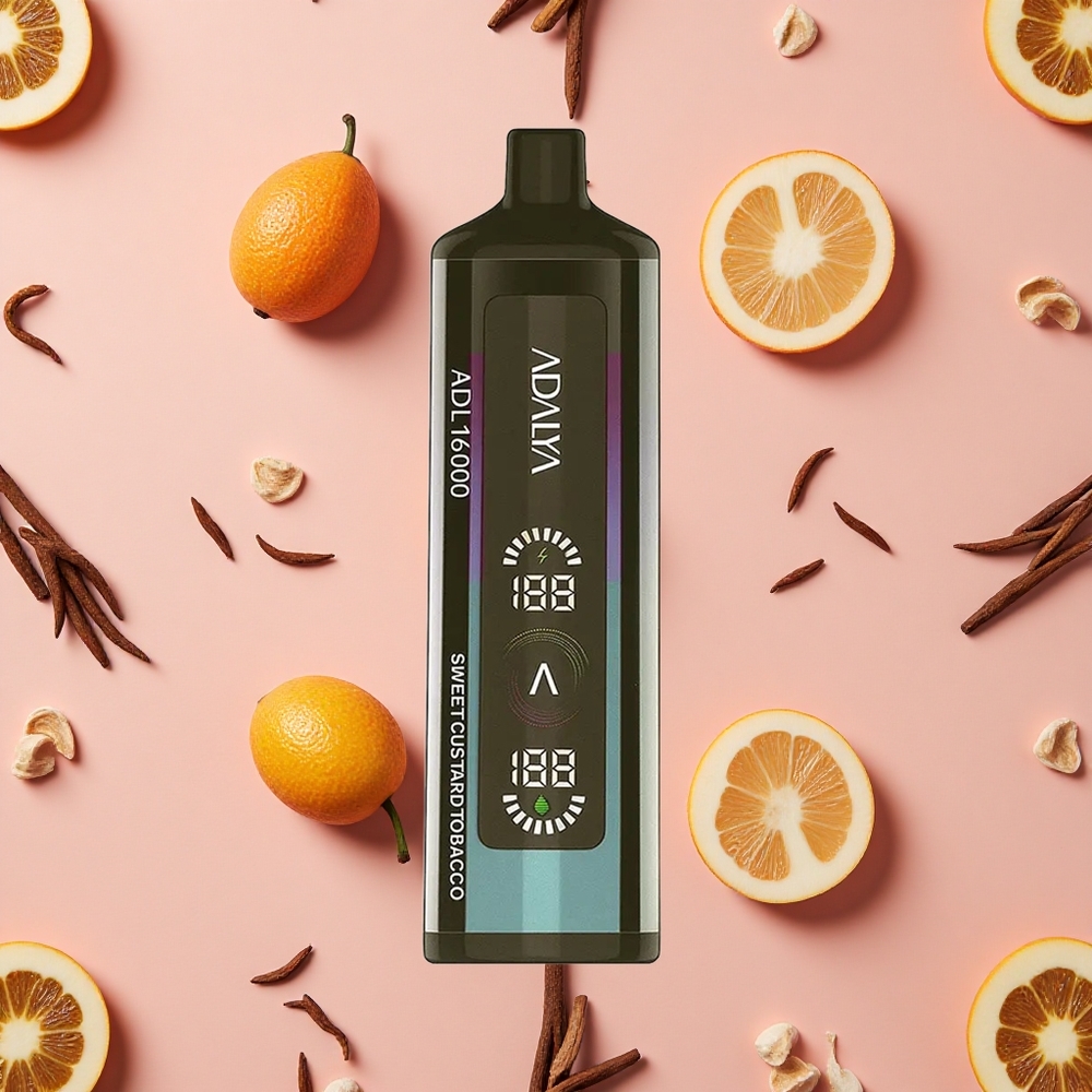 Adalya ADL 16000 PRO Puffs Vape Disposable Crème Douce Tabac