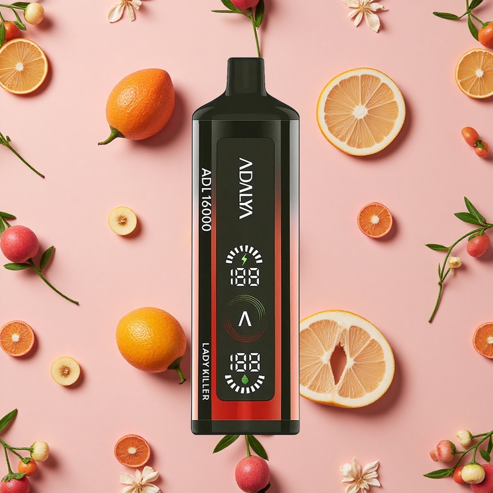 Adalya ADL 16000 PRO Puffs Vape Jetable Écran Numérique