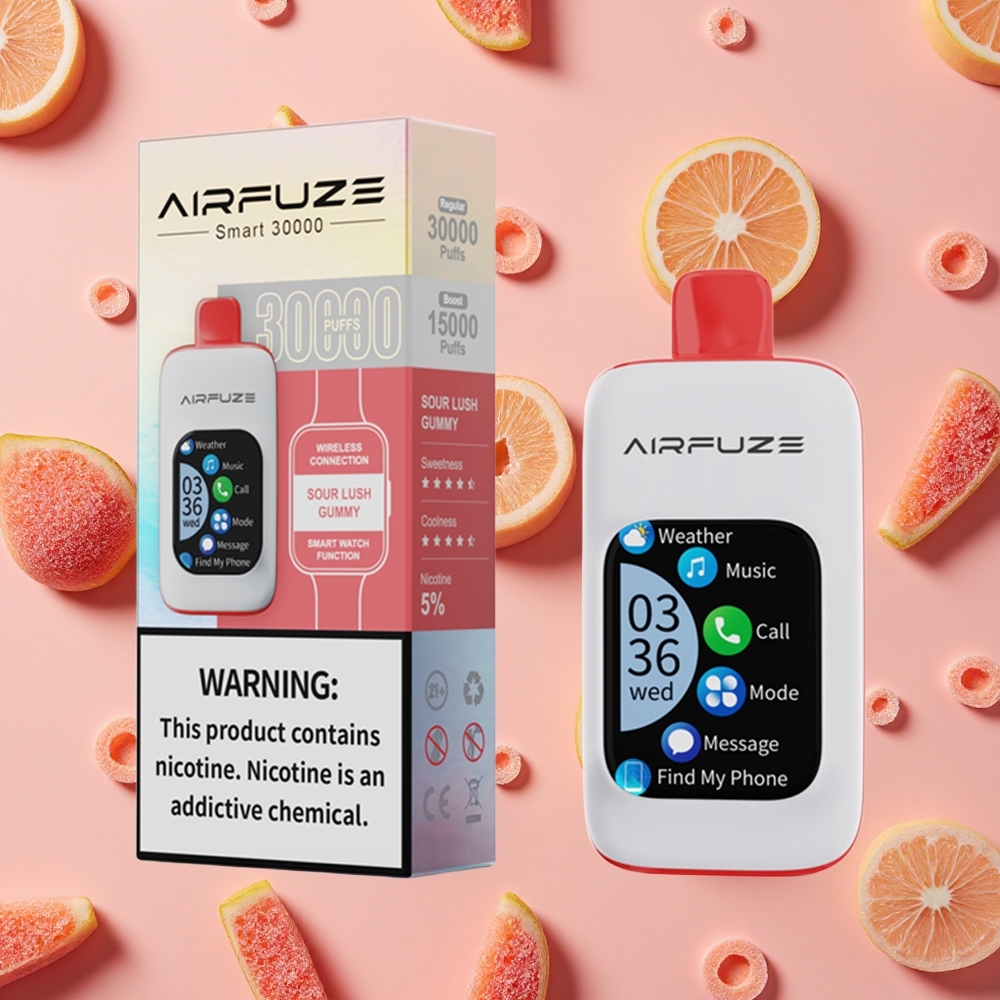AirFuze Smart 30000 Bouffées Vape Jetable Bonbons Acidulés