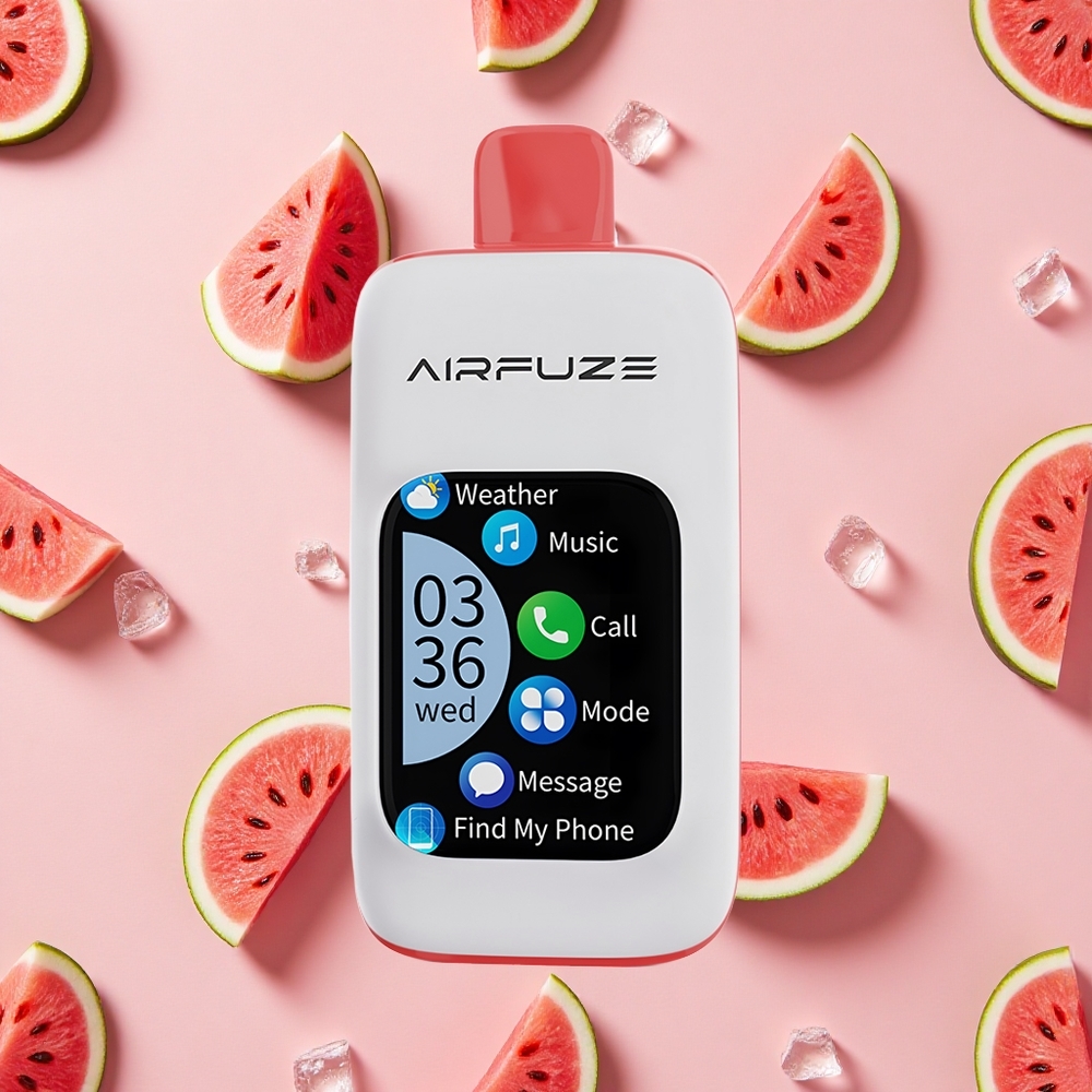 AirFuze Smart 30000 Puffs Pod Jetable Pastèque Glacée avec Écran Tactile 2,01"