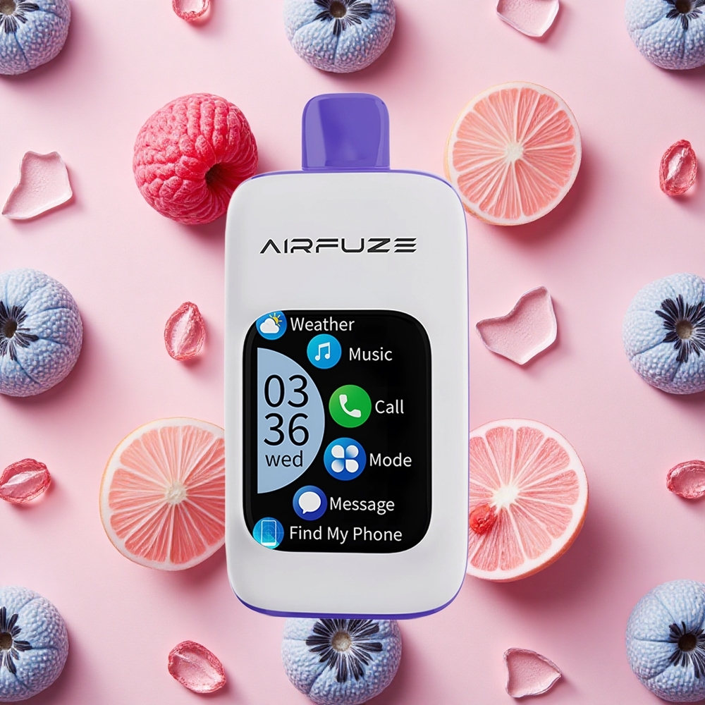Airfuze Smart Pro 40000 Bouffées Bleu Framboise Glacé