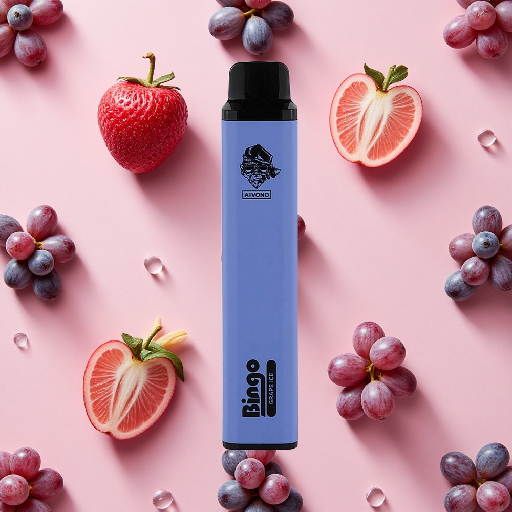 Aivono AIM BINGO 4000 Puffs Glace au Raisin avec 10 mL