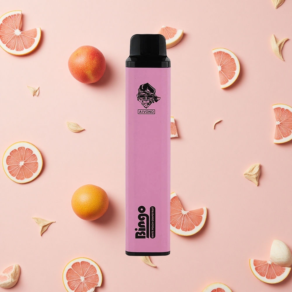Aivono AIM BINGO 4000 Puffs Pêche Blanche Pamplemousse 10mL