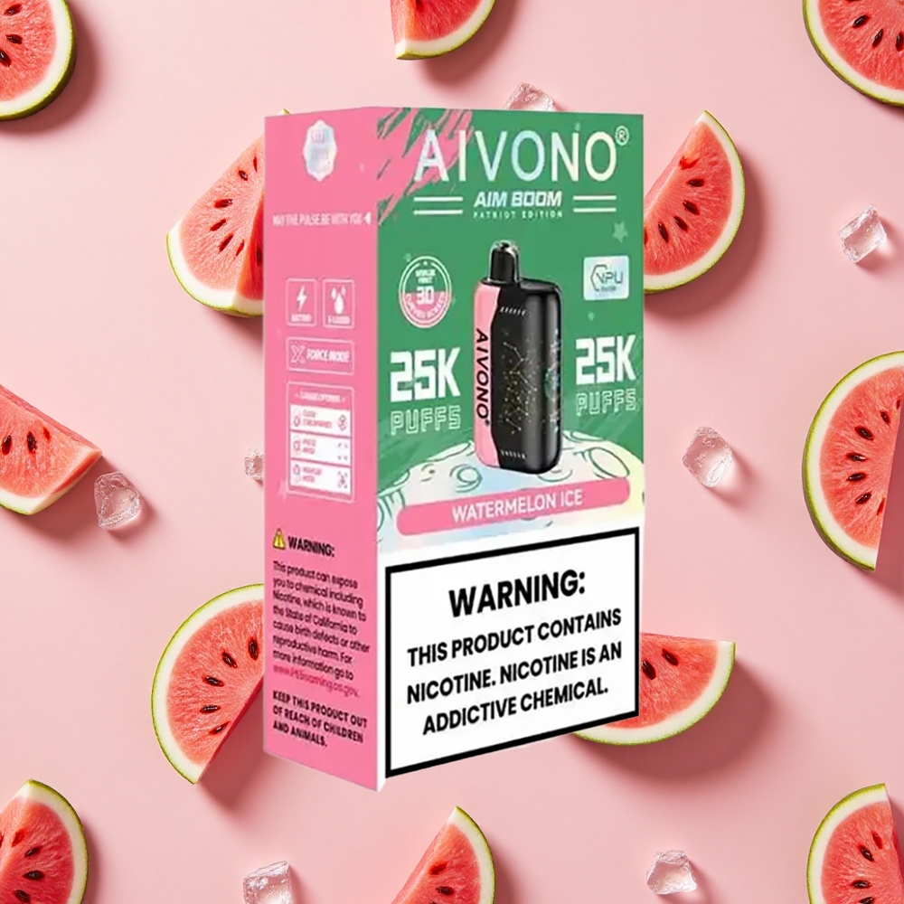 Aivono AIM BOOM 25000 Puffs 28ml Glace Pastèque