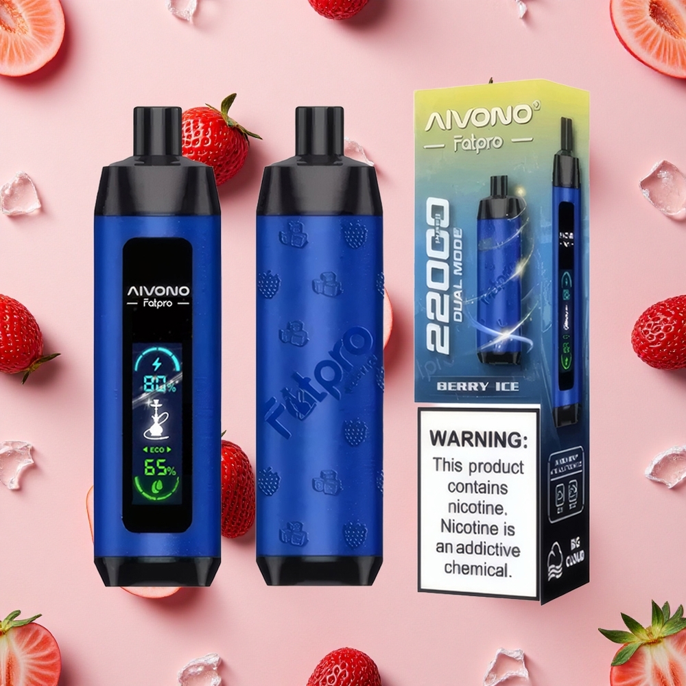 Aivono AIM FATPRO 22000 Bouffées Baie Glacée