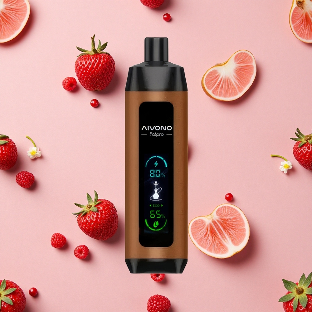 Aivono AIM FATPRO 22000 Puffs Cerise Framboise 28ml E-liquide