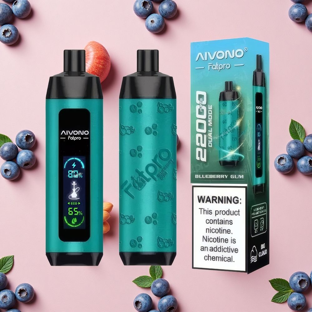 Aivono AIM FATPRO 22000 Puffs Myrtille Éco/Batterie 600mAh