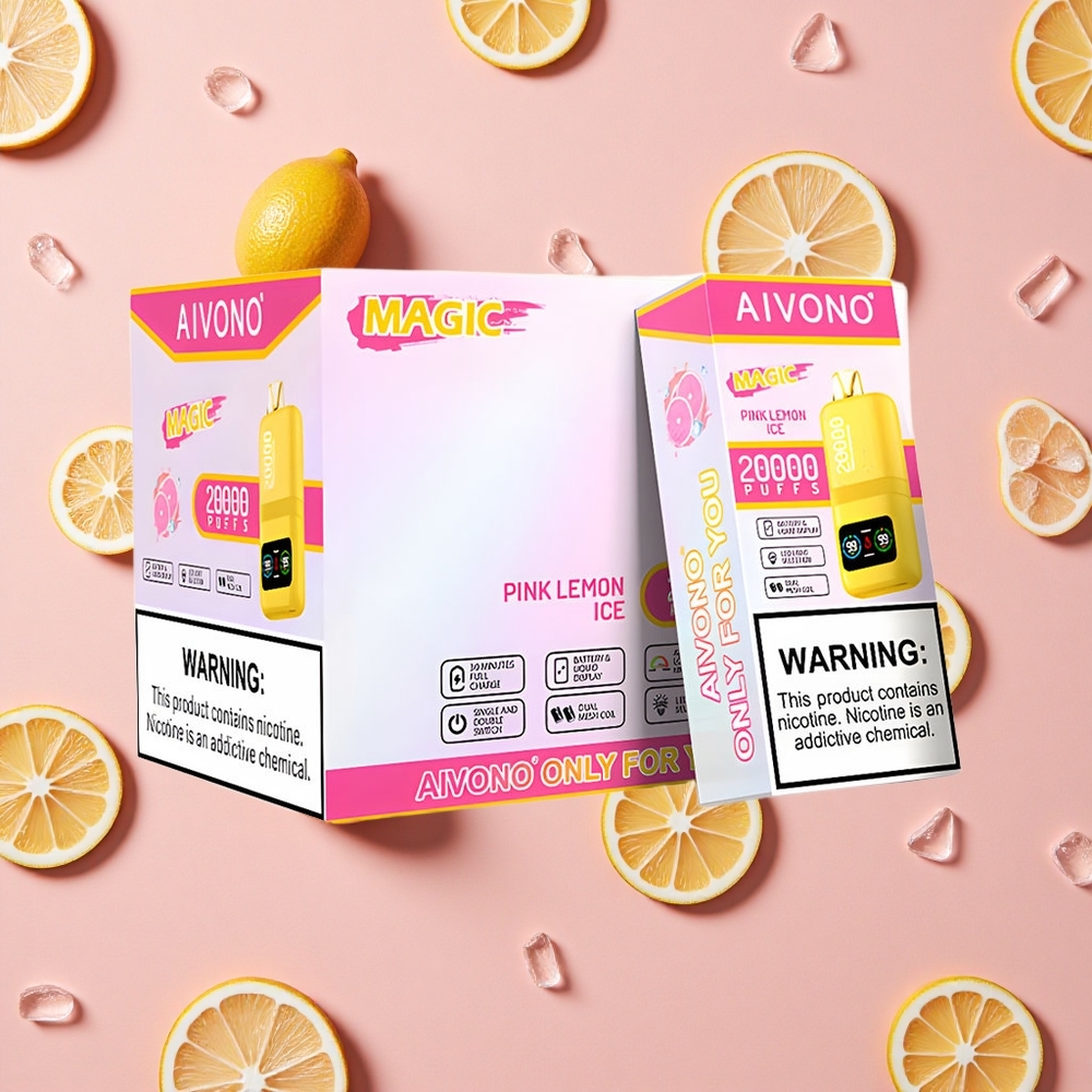 Aivono AIM MAGIC 20000 Bouffées Pink Citron Glacé
