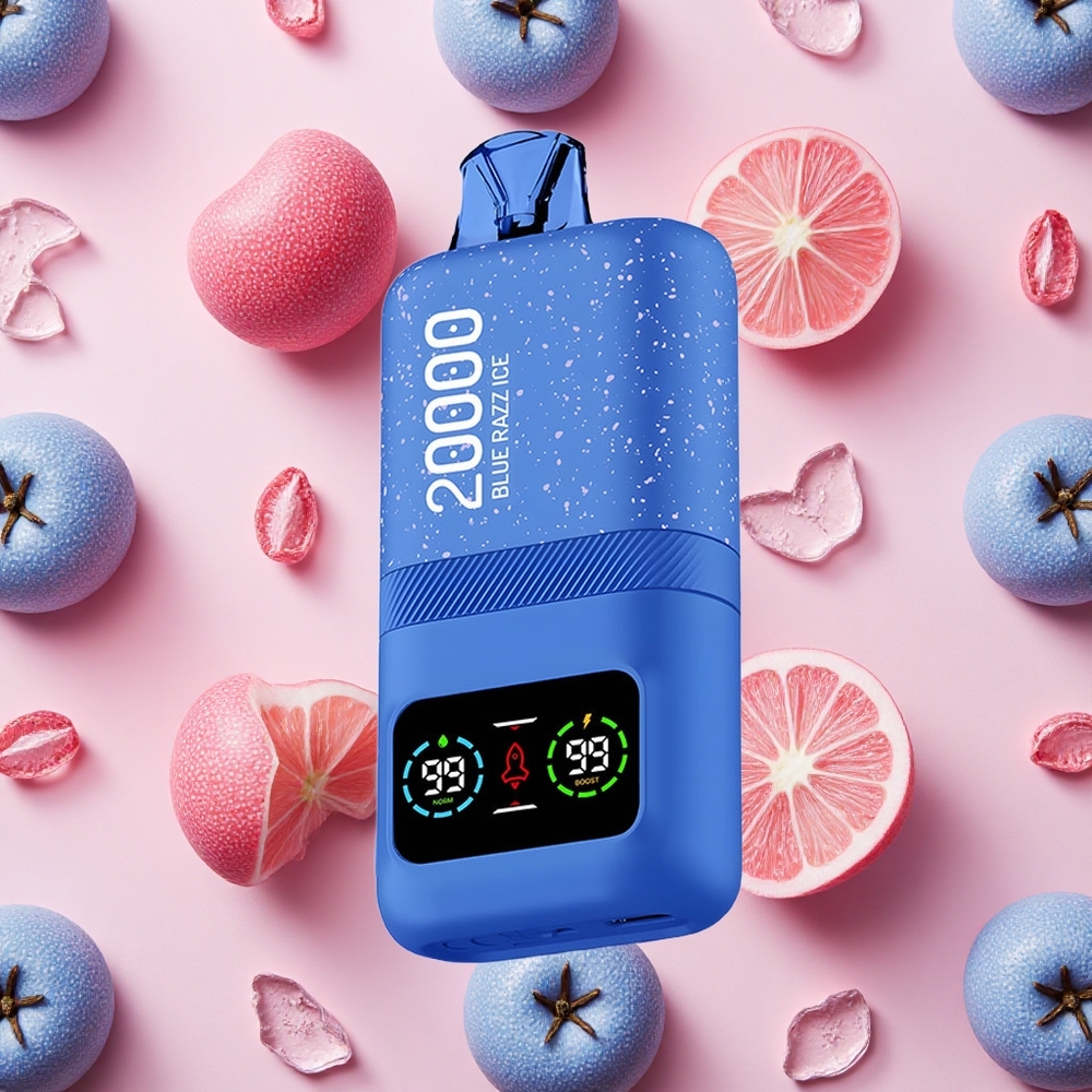 Aivono AIM MAGIC 20000 Puffs 26ml Double Bobines Bleu Framboise Glacée