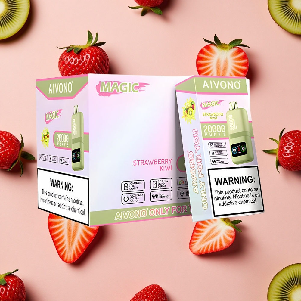 Aivono AIM MAGIC 20000 Puffs avec 26ml E-liquide et Fraise Kiwi