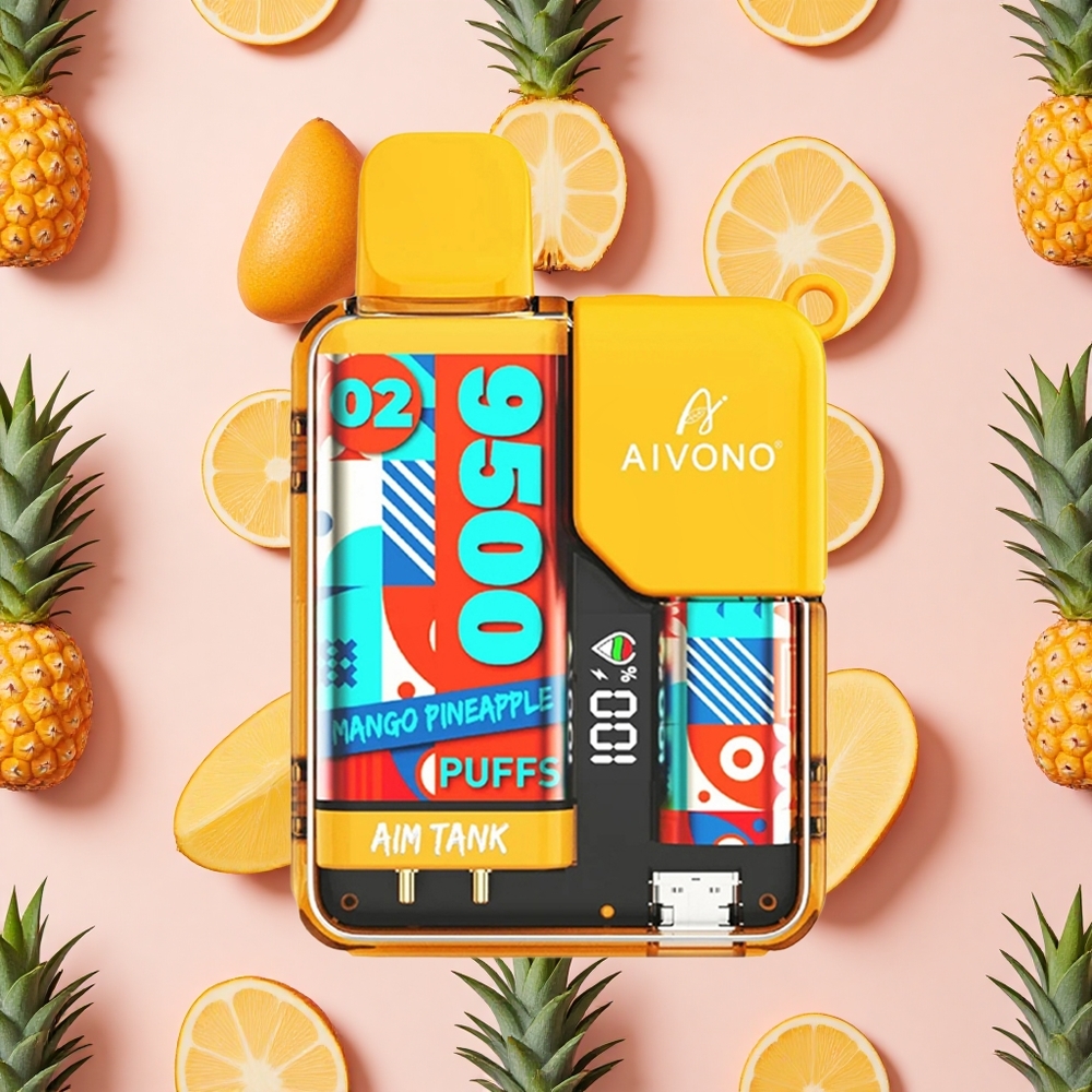 Aivono AIM-TANK 9500 Puffs Mangue Ananas 18ml Capacité