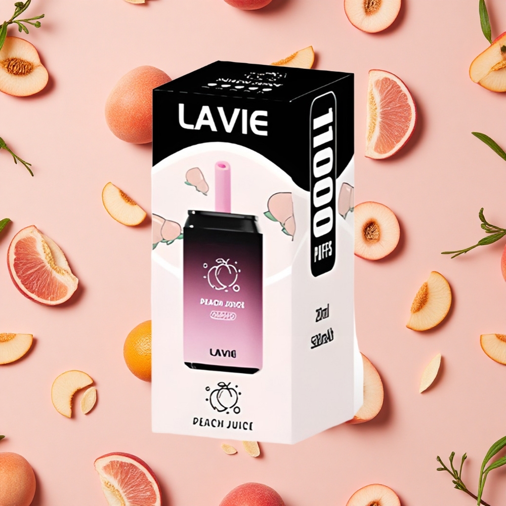 LAVIE Aurora 11000 Bouffées Vape Jetable Jus de Pêche