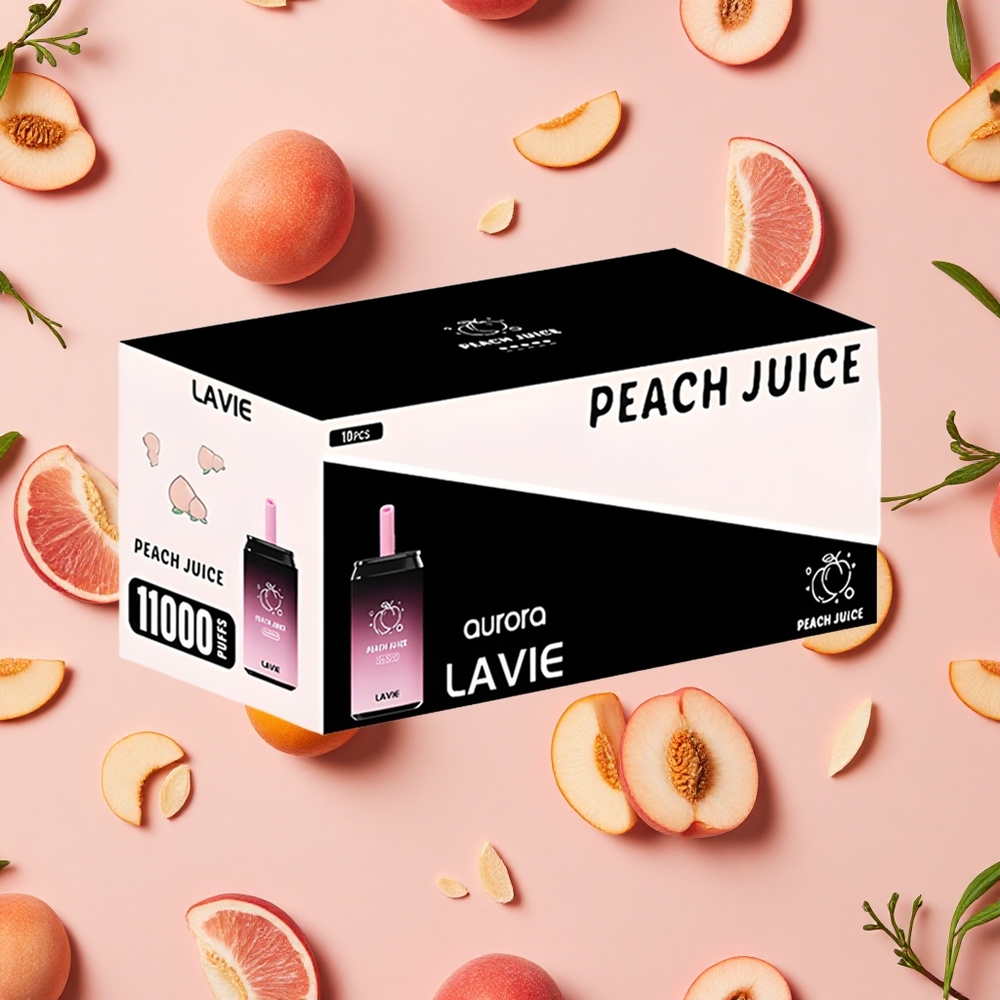 LAVIE Aurora 11000 Bouffées Vape Jetable Jus de Pêche