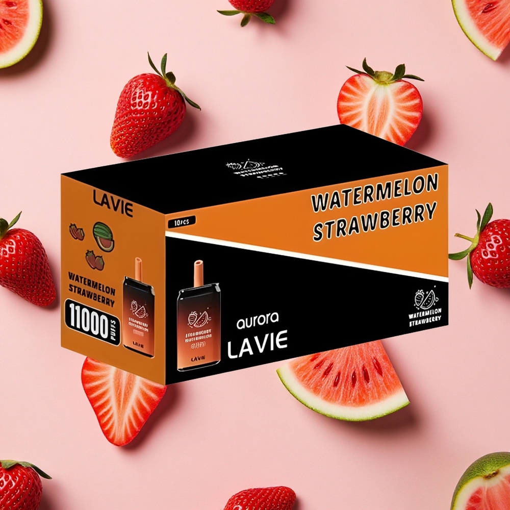 LAVIE Aurora 11000 Puffs Fraise Pastèque 22ML Rechargeable
