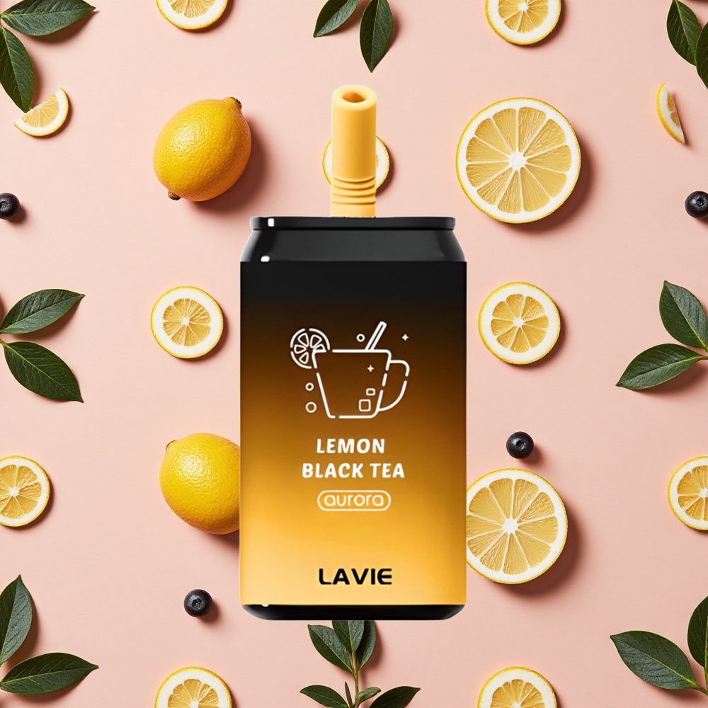 LAVIE Aurora 11000 Puffs Thé Noir Citron 22ML Rechargeable Type C