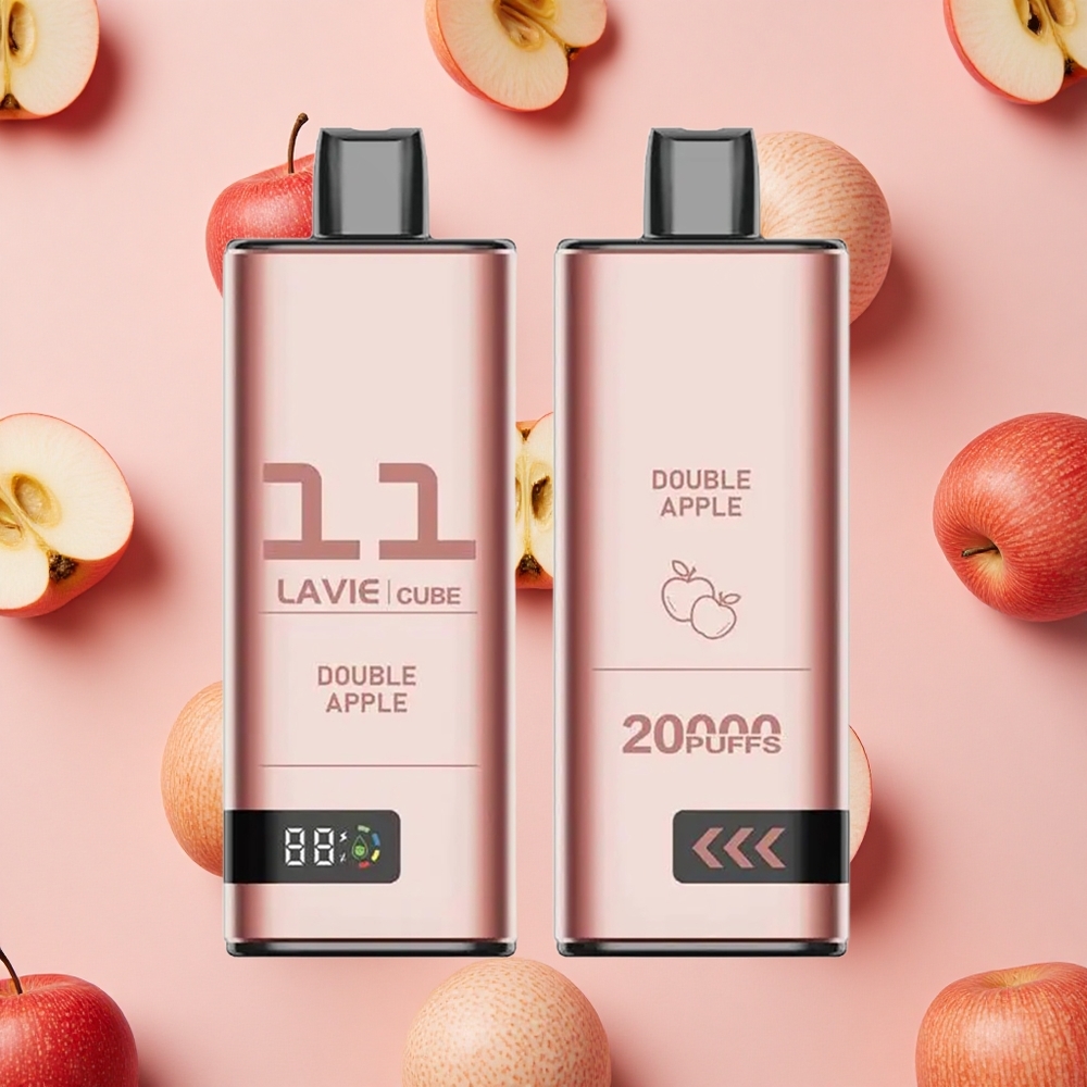 Lavie Cube 20000 Bouffées Vape Jetable Double Pomme
