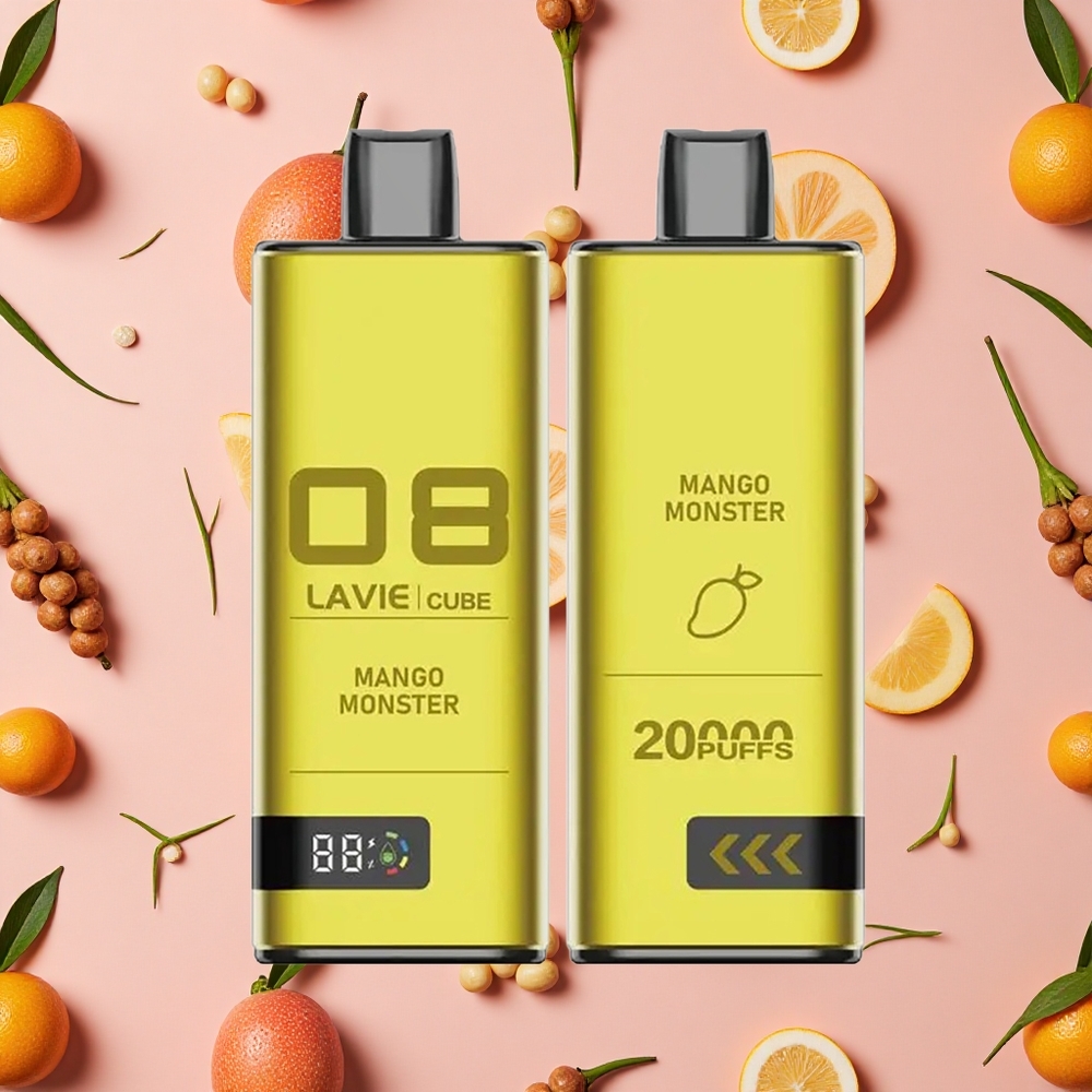 Lavie Cube 20000 Bouffées Vape Jetable Monstre Mangue