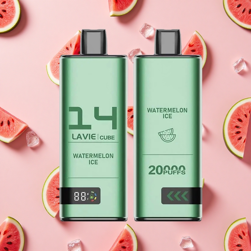 Lavie Cube 20000 Puffs Vape Jetable Pastèque Glacée 28mL