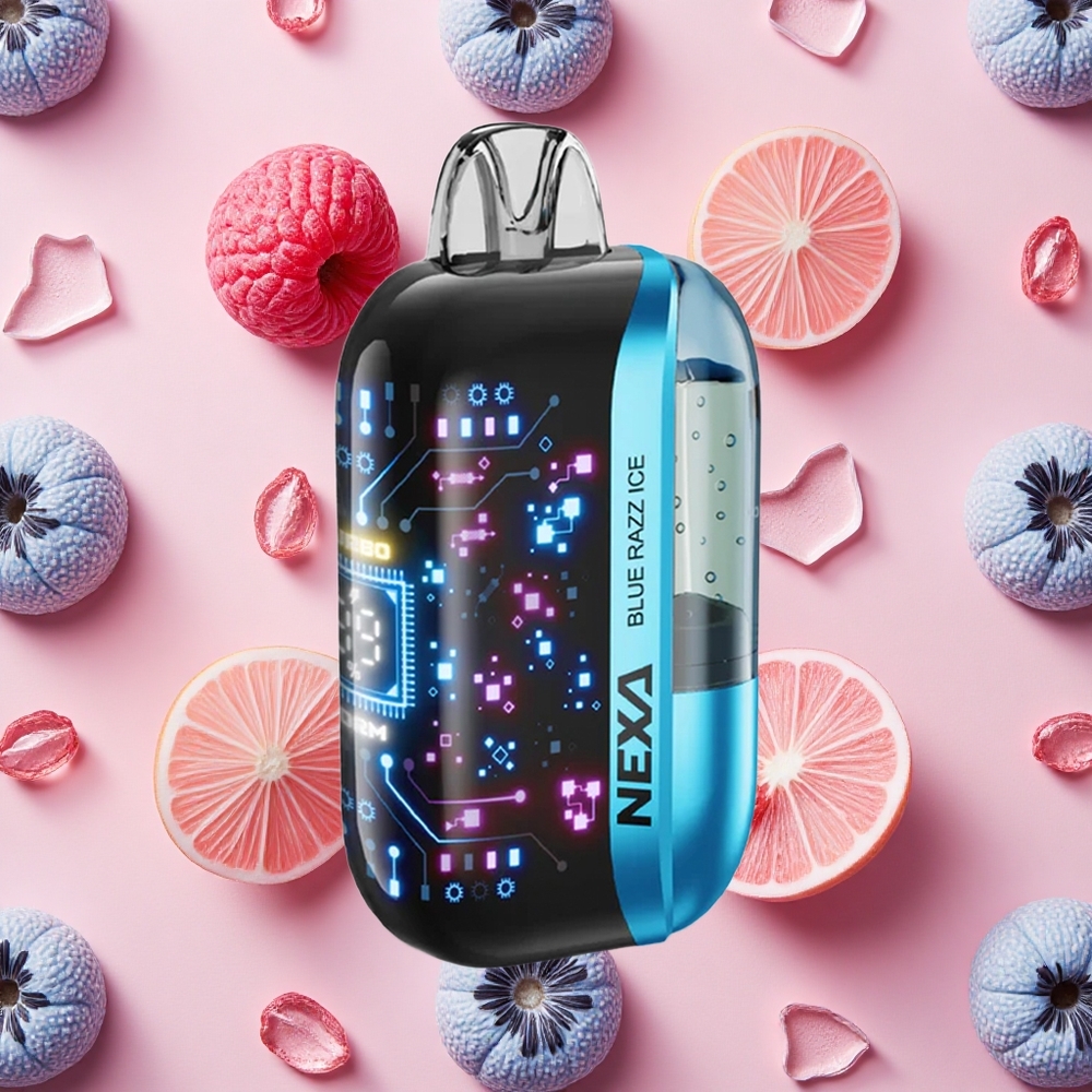 NEXA Ultra 50K Vape Jetable 50000 Bouffées Bleu Framboise Glacée