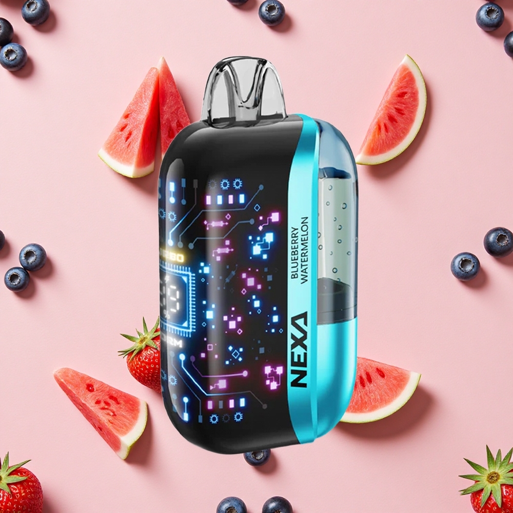 NEXA Ultra 50K Vape Jetable 50000 Bouffées Myrtille Pastèque