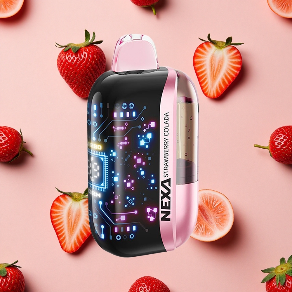 NEXA Ultra 50K Vape Jetable 50 000 Bouffées Fraise Colada