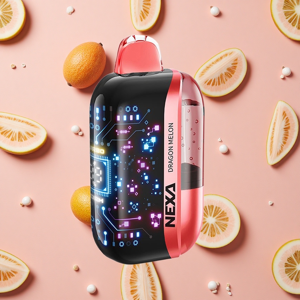 NEXA Ultra 50K Vape Jetable Dragon Melon 20ml 50000 Bouffées