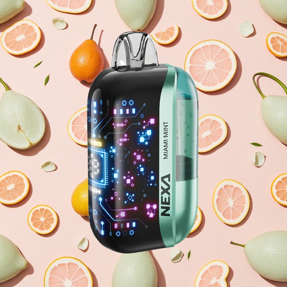 NEXA Ultra 50K Vape Jetable Miami Menthe - 50000 Bouffées