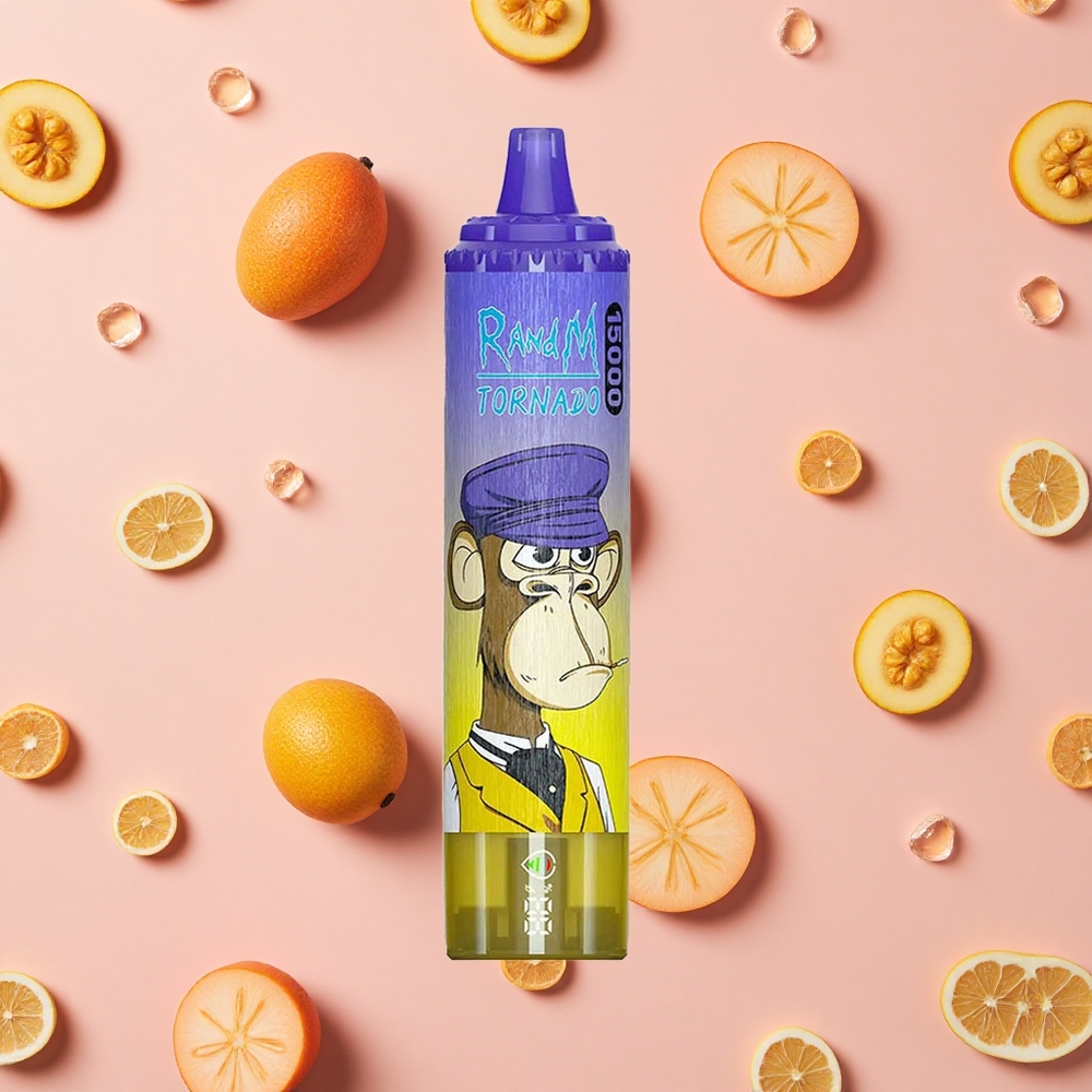 RandM Fumot Tornado 15000 Bouffées Mango Sur Glace