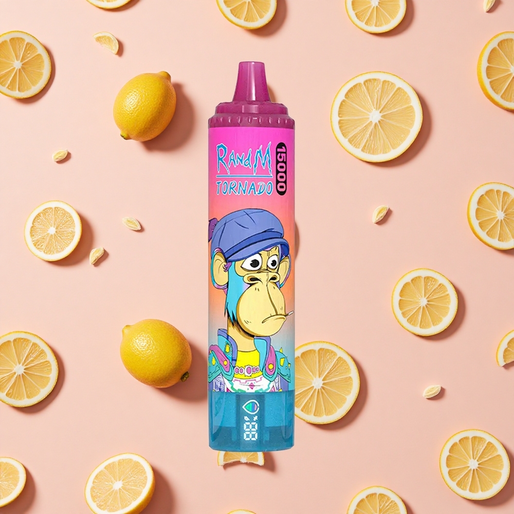 RandM Fumot Tornado 15000 Bouffées Vape Jetable Limonade