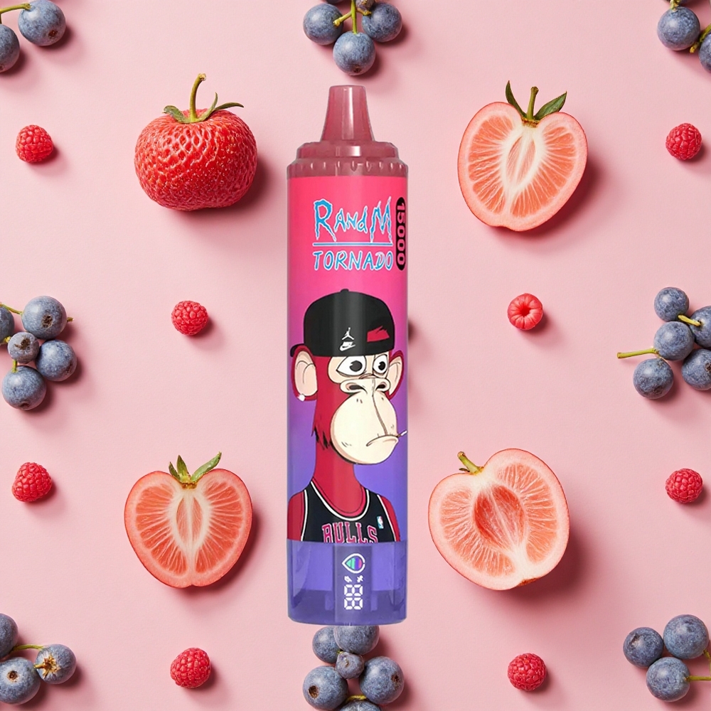 RandM Fumot Tornado 15000 Puffs 25ml Bleu Framboise