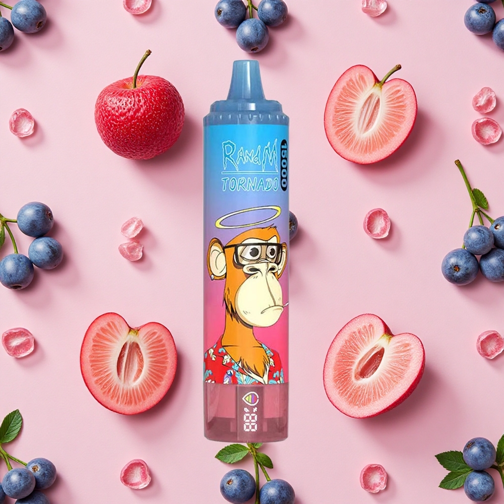 RandM Fumot Tornado 15000 Puffs 25ml Bleu Framboise Cerise