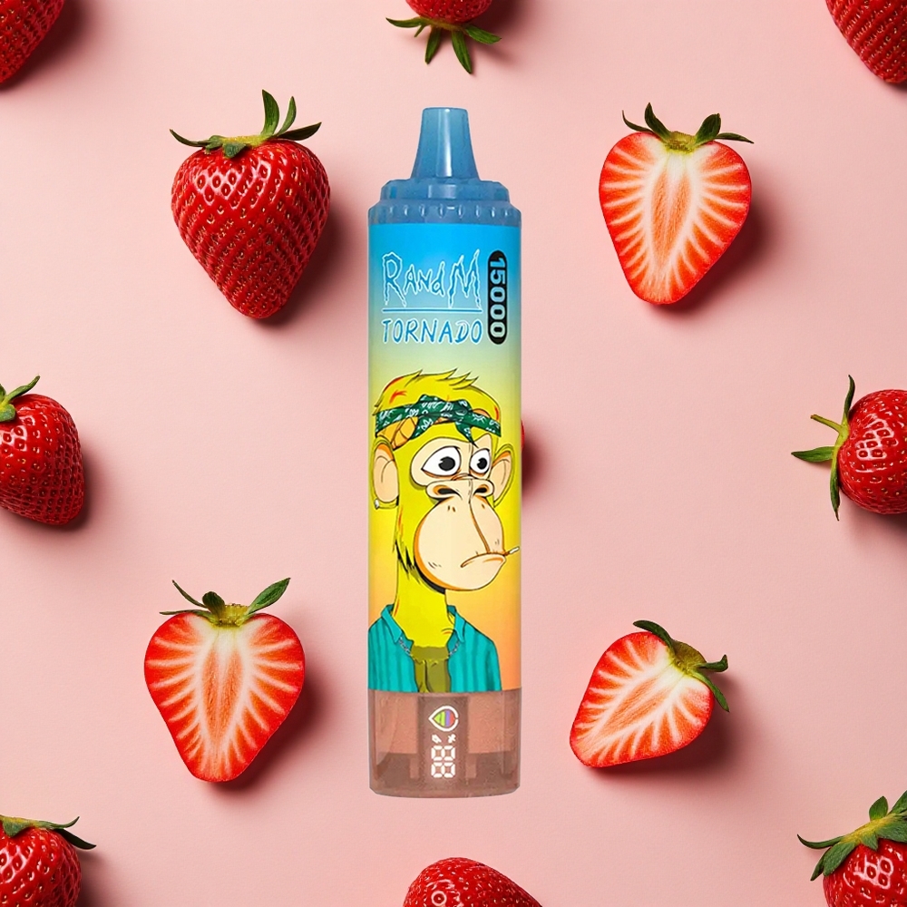 RandM Fumot Tornado 15000 Puffs 25ml Fraise