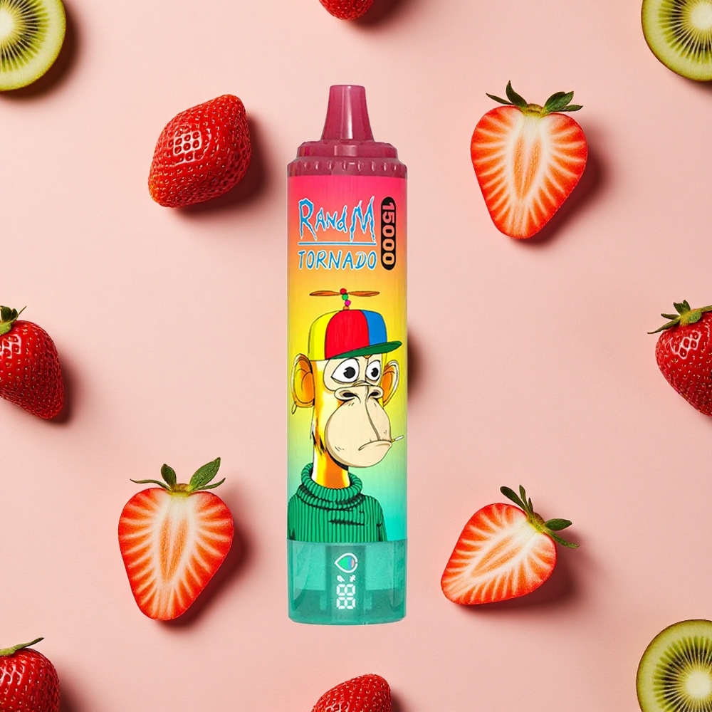 RandM Fumot Tornado 15000 Puffs 25ml Fraise Kiwi
