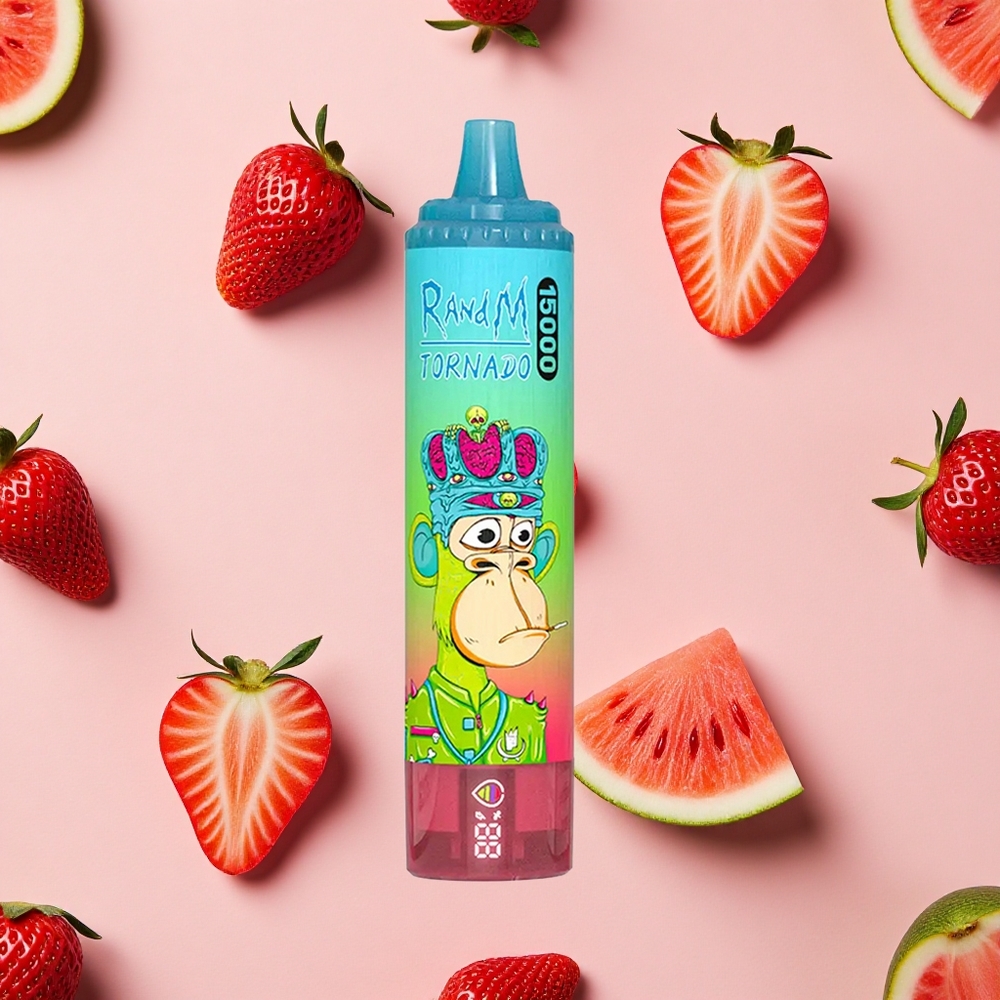 RandM Fumot Tornado 15000 Puffs 25ml Fraise Pastèque