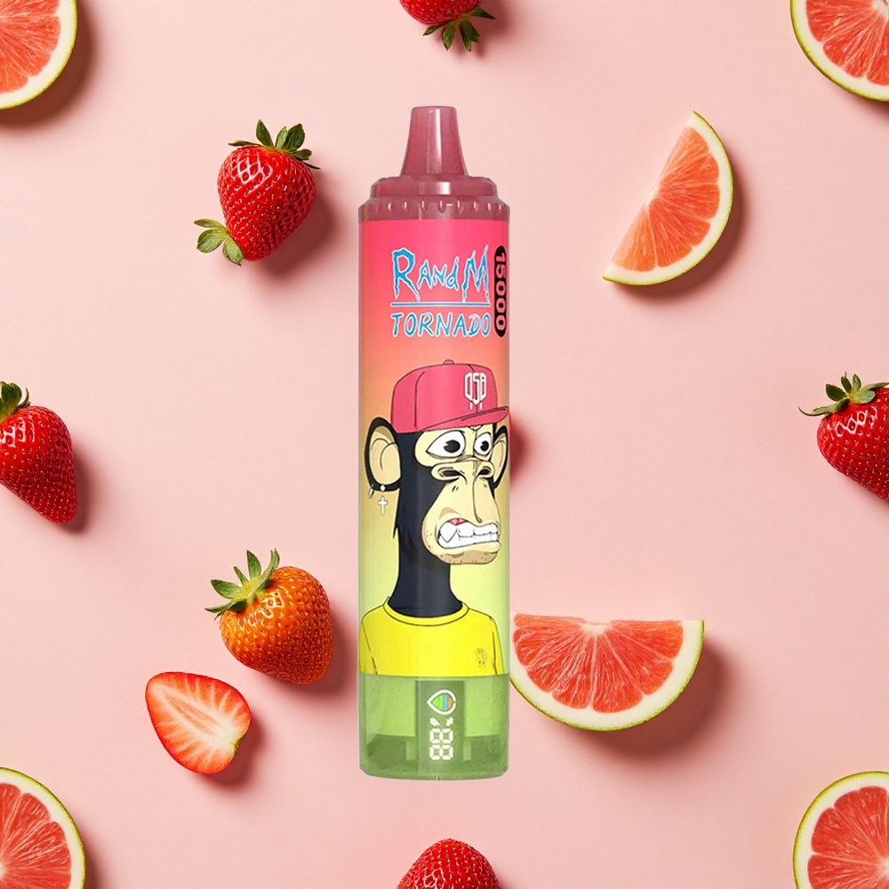 RandM Fumot Tornado 15000 Puffs 25ml Fraise Pastèque Citronné