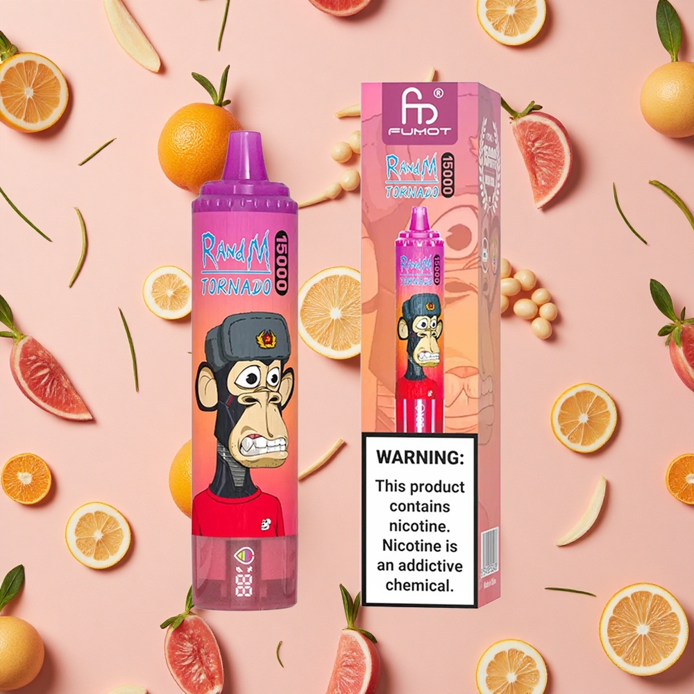 RandM Fumot Tornado 15000 Puffs 25ml Fruit du Dragon