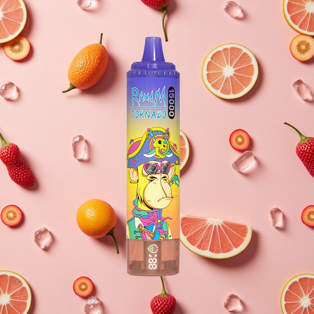 RandM Fumot Tornado 15000 Puffs LCD Glace Cola 25ml