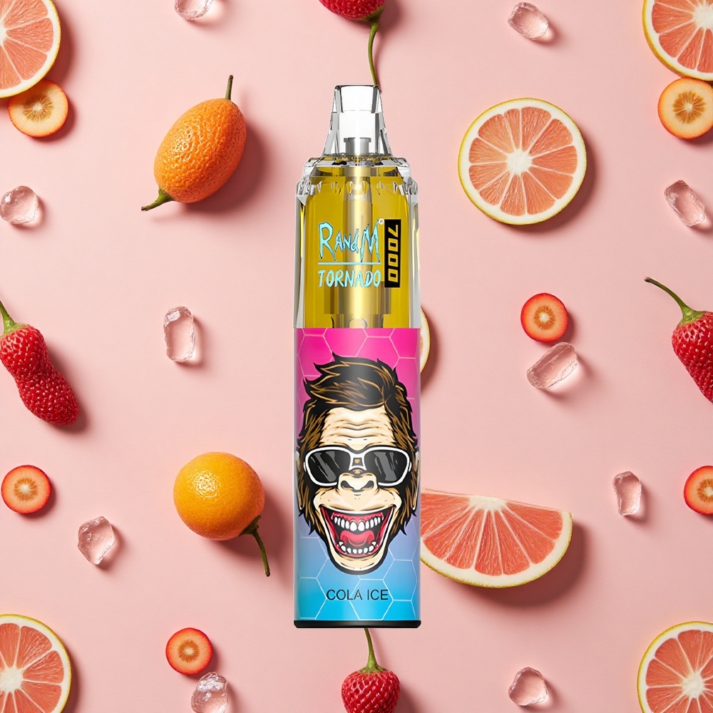 RandM Fumot Tornado 7000 Puffs Vape Jetable Glace Cola 14 ML