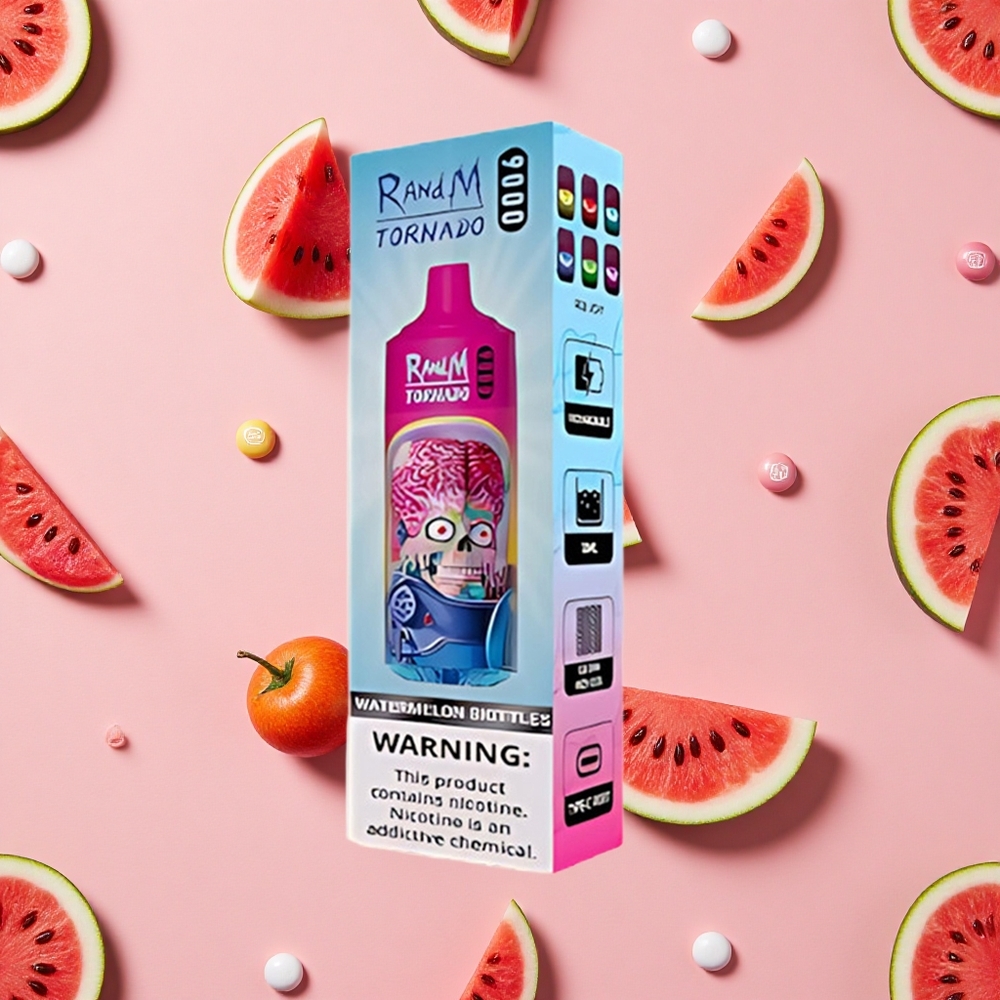 RandM Fumot Tornado 9000 Puffs 18 mL Arôme Melon d\'Eau