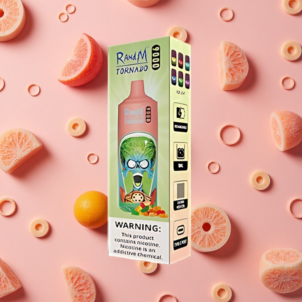 RandM Fumot Tornado 9000 Puffs - 18 mL et Bob