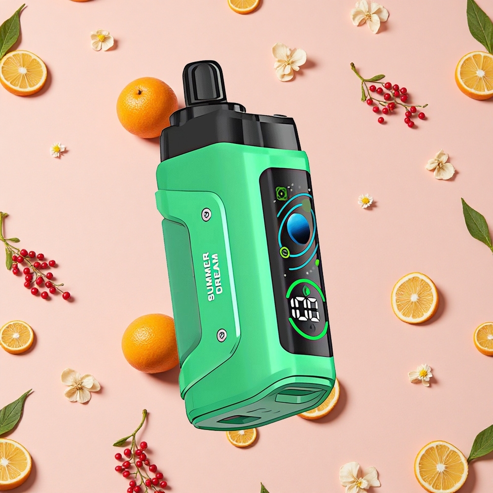 Razz Bar 45000 Bouffées Vape Jetable Rêve d'Été