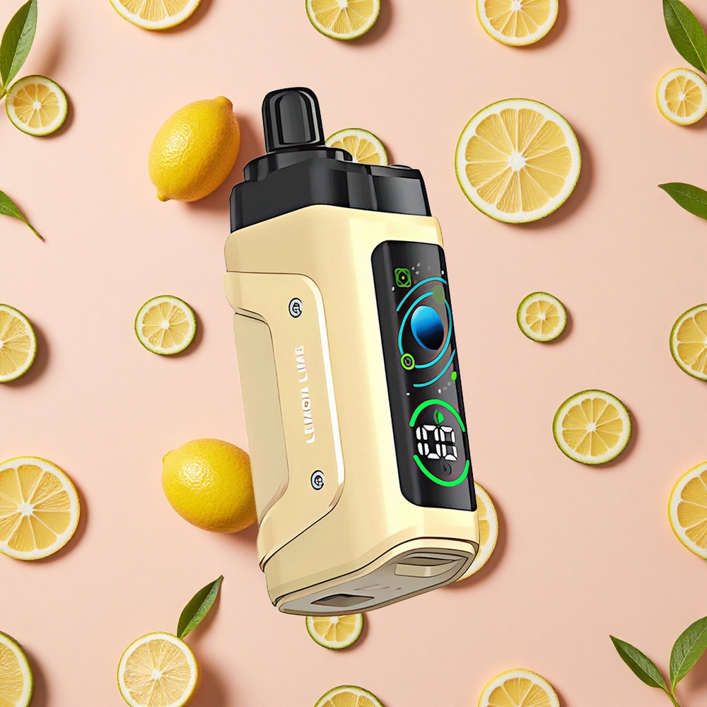 Razz Bar 45000 Puffs Vape Jetable Citron Vert avec Bobine Mesh 1.0 Ohm