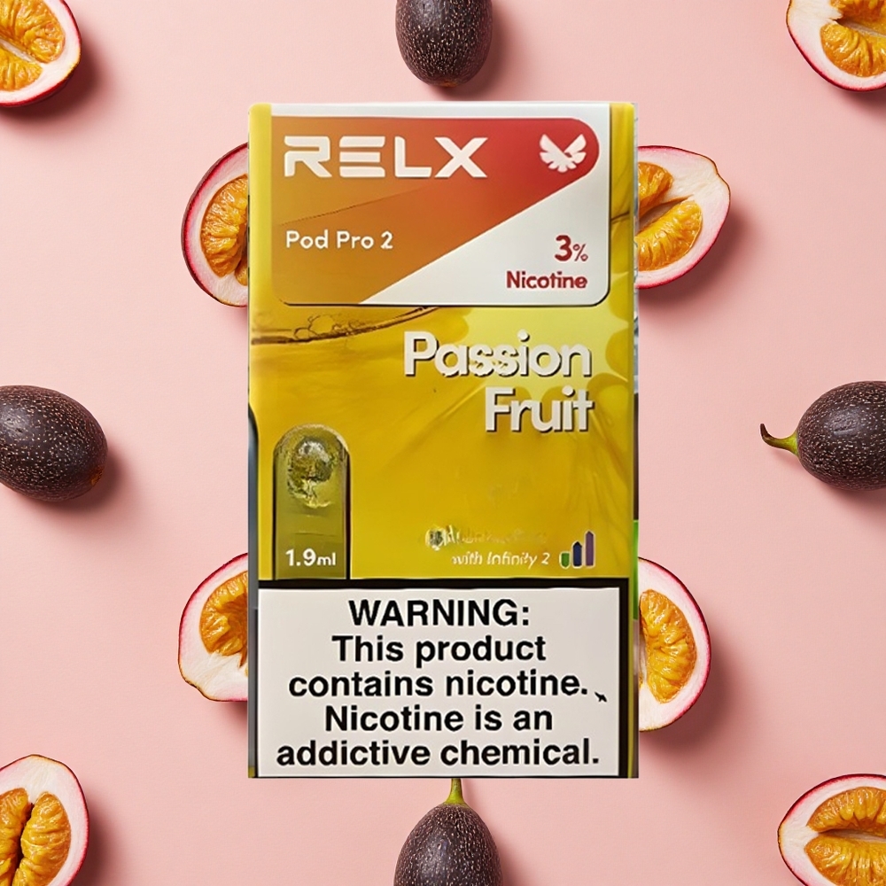 RELX Pod Pro 2 Fruit de la Passion avec 600 bouffées
