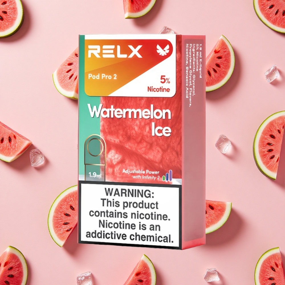 RELX Pod Pro 2 Glace Pastèque avec 600 bouffées