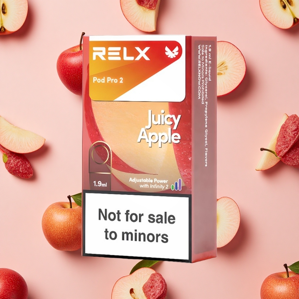 RELX Pod Pro 2 Pomme Juteuse 600 Puffs 1,9ml